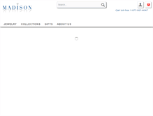 Tablet Screenshot of madisonjewelry.com